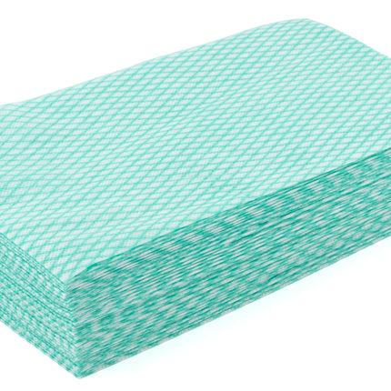 GREEN ECONO WIPE 150/BOX 12"X24" 8633, 150/Case-B2B Discounters