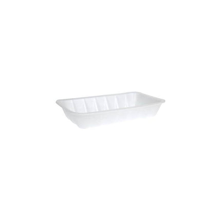 White Foam Tray, 10.75" X 5-7/8" X 2", 250/Case-B2B Discounters