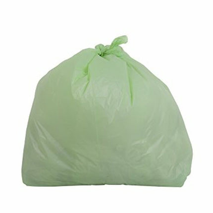 ECO II Can Liner, Low Density, 26" X 36", Regular, Compostable, Green, 125/Case-B2B Discounters