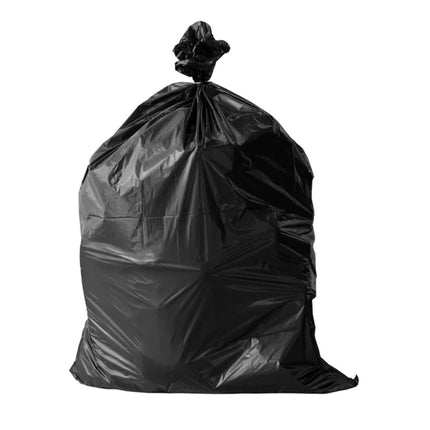 Hymopack Can Liner, High Density, 36" x 50", Extra Strong, Black, 250 Bags/Case-B2B Discounters