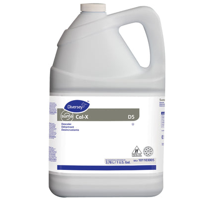 Diversey® Suma® Cal-X Descaler, Red Liquid, No Added Fragrance, 3.78L, 4/Case-B2B Discounters