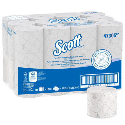 Scott® Pro Small Core Standard Roll Bath Tissue, 36/Case-B2B Discounters