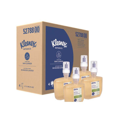 Kleenex® Foam Skin Cleanser, Fresh Scent, Clear, 4/Case-B2B Discounters