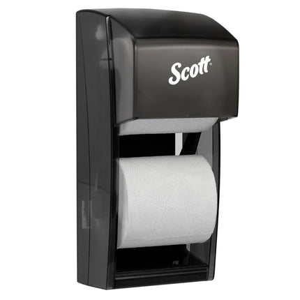 Scott® Essential Standard Roll Toilet Paper, 2-Ply, 100% Recycled Fiber, White, 80 Rolls/Case-B2B Discounters