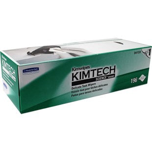 Kimtech Science™ Kimwipes™ Delicate Task Wipes, 12" X 12", 1-Ply, 196 Wipers/Box, 15 Boxes/Case-B2B Discounters