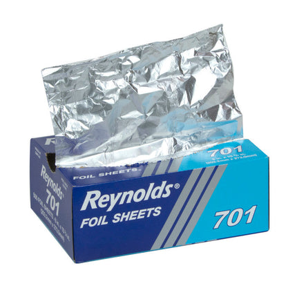 Pactiv® 701 Pop Up Aluminum Foil Wrap Sheets, 8" X 10.75", 3000/Case-B2B Discounters