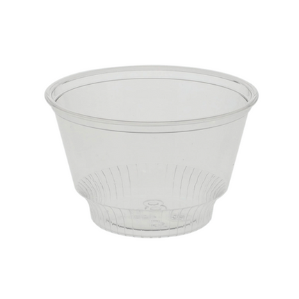 EarthChoice® Sundae Cup, 8oz, Clear, RPET, 1000/Case-B2B Discounters