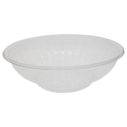 Pactiv® Deep Catering Bowl, 12", 96oz, Clear, 25/Case-B2B Discounters