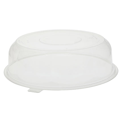 Pactiv® Rosedome® Lid For 12" Caterware Tray, 3.5", Clear, 50/Case-B2B Discounters