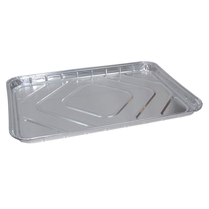 Pactiv® Half Size Aluminum Sheet Cake Pan, 17" X 12" X 1", Silver, 100/Case-B2B Discounters