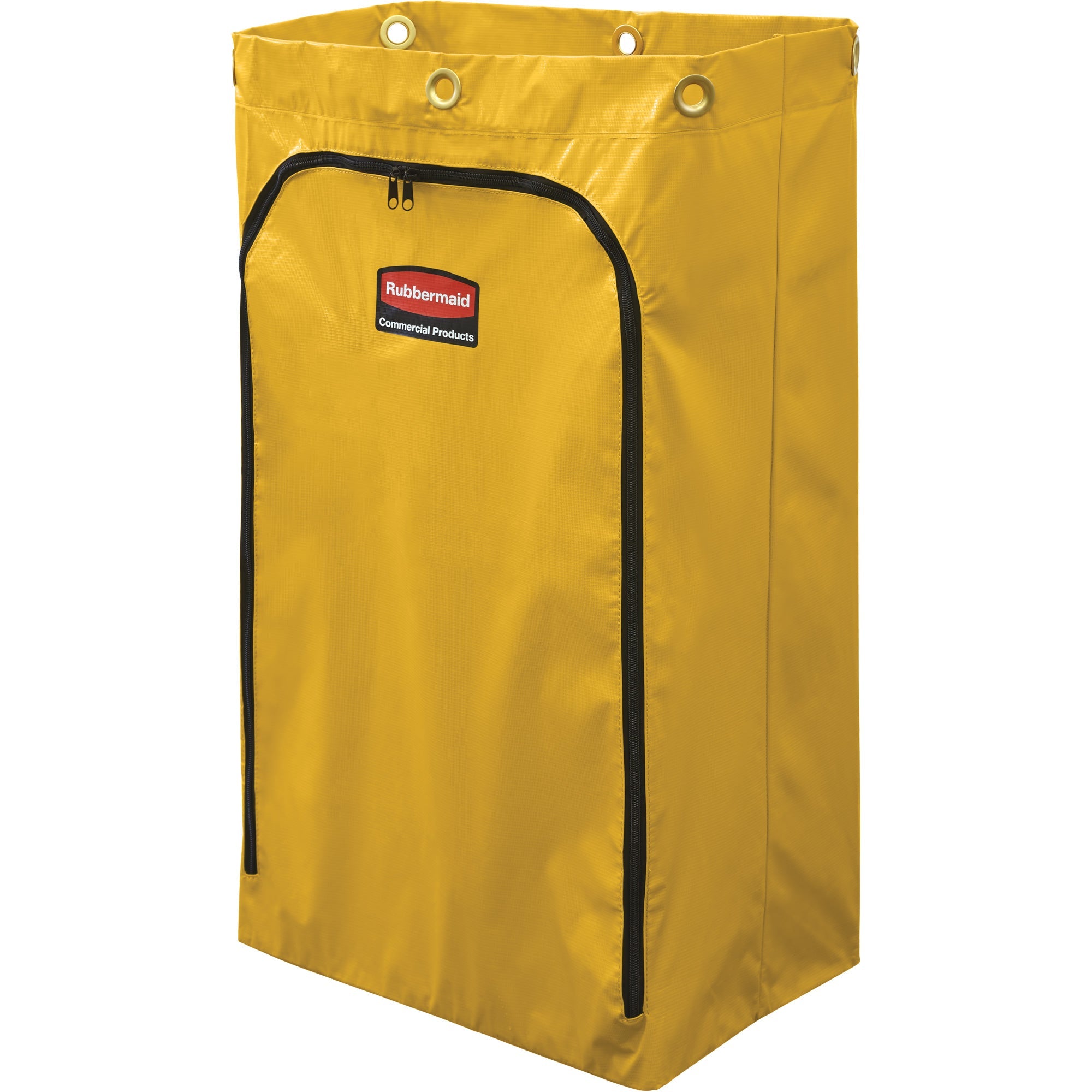 Rubbermaid® Vinyl Bag Replacement For Cart , Yellow, 24gal, Sold Individually-B2B Discounters