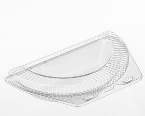 Polar Pak® Half Pie Hinged Container, 9", 250/Case-B2B Discounters