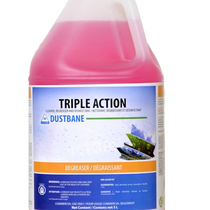 Dustbane Triple Action, Pink, Citrus Scent, 4/Case, Made In Canada-B2B Discounters