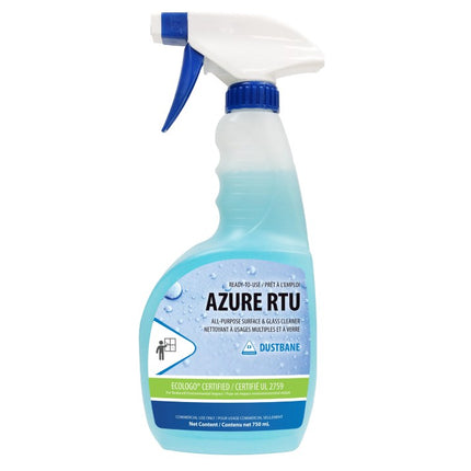 Dustbane Azure Glass Cleaner, Blue, 12/Case, Made In Canada-B2B Discounters