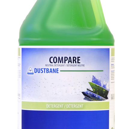 Dustbane Compare Neutral Detergent, Floral Scent, 5L, 4/Case, Made In Canada-B2B Discounters