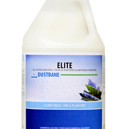 Dustbane Elite All Systems Floor Finish, Clear, 4/Case, Made In Canada-B2B Discounters
