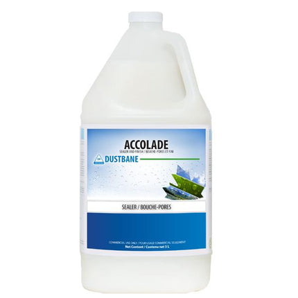 Dustbane Accolade Floor Sealer, White, 4/Case, Made In Canada-B2B Discounters