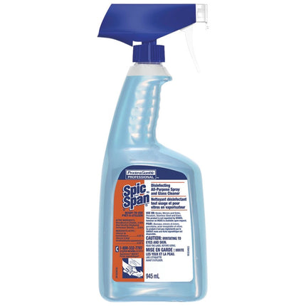 Spic and Span®‚ Disinfecting All-Purpose Spray & Glass Cleaner, 945ml, 8/Case-B2B Discounters