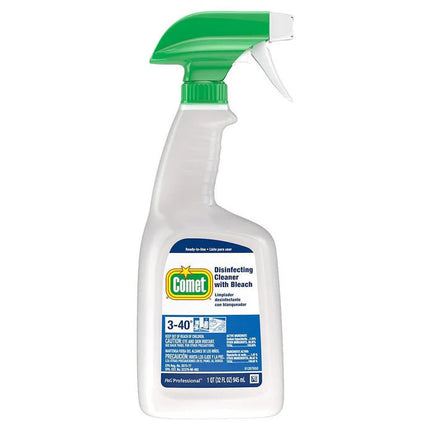 Comet® Professional with Bleach Spray, 946ml, Liquid Ready to Use, 8/Case-B2B Discounters