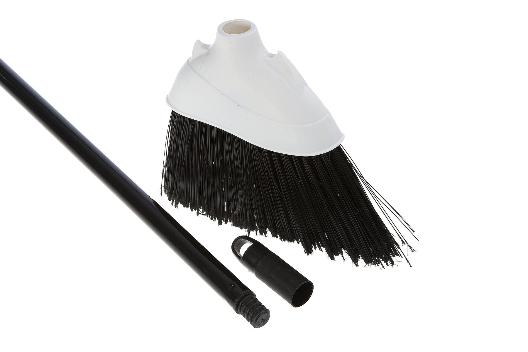 Atlas Graham Furgale Rite Angle Lobby Broom, Black, Synthetic Fibre, Sold Individually-B2B Discounters