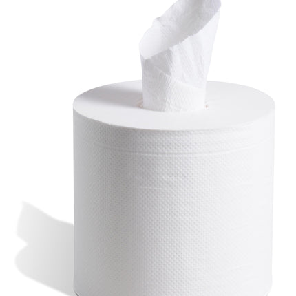 Embassy® Centre Pull Towel, 2 Ply, White, 600 Sheets, 6/Case-B2B Discounters