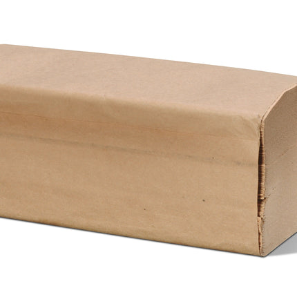 Esteem® Paper Towel, Single Fold, W9" x L9", Brown, 1 Case-B2B Discounters