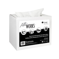 Dupont Sontra Multi-Purpose Wipers White Paper, 12"x16.5", 250/Case-B2B Discounters