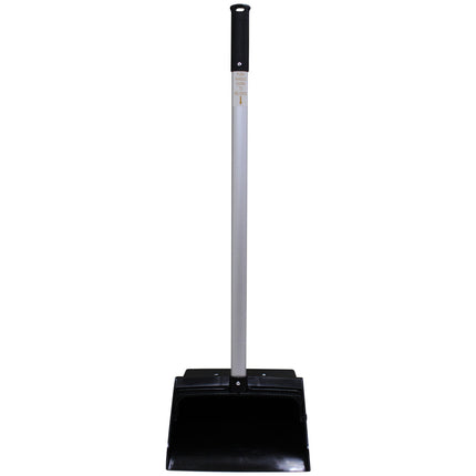 REGARD® Lobby Dust Pan, Black, Plastic, Sold Individually-B2B Discounters
