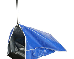 Globe™ Litter Scoop Bag, Compostable, Blue, 16", Sold Individually-B2B Discounters