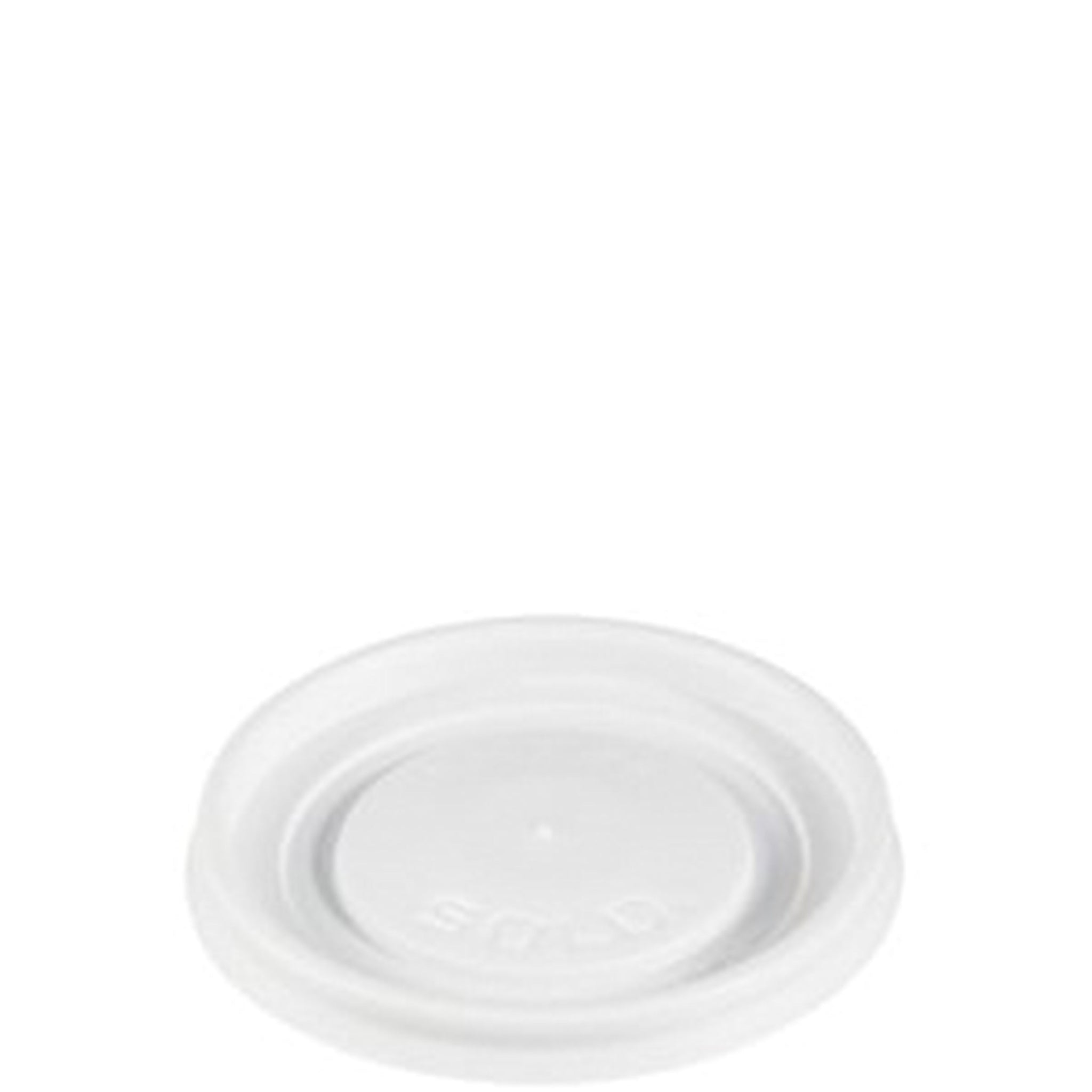 Solo® Vented Lid, 4oz, White, Polystyrene, 1000/Case-B2B Discounters