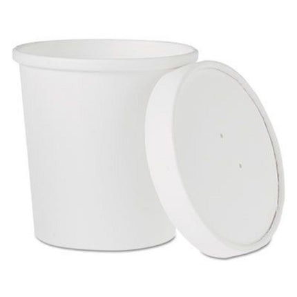 Dart® Hot Food Combo, White, Paper, 16oz, 250/Case-B2B Discounters