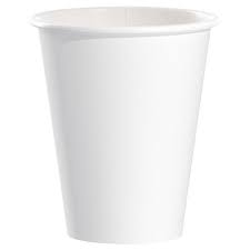 Solo® Hot Cup, Poly lined, Paper, 8oz, White, 50 Cups/Pack, 20 Packs/Case-B2B Discounters