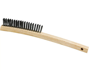 M2 Professional® Scratch Brush, Brown, 13", Sold Individually-B2B Discounters