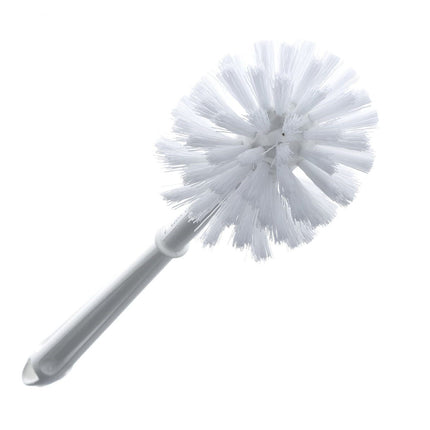 Atlas Graham Furgale 14" Round Dual Action Bowl Brush, White, Sold Individually-B2B Discounters