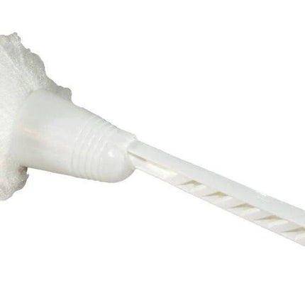 Globe™ Bowl Swab With Cup, White, Sold Individually-B2B Discounters