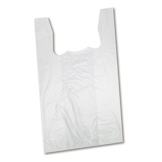 Petro T-Shirt Plastic Bag, 11" X 6X 21", Grey, 1000/Case-B2B Discounters