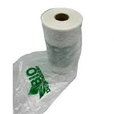 Petro Plastics Degradable Convenience Bag, 10.5" X 15", 0.6mm, Clear, 1500/Rl-B2B Discounters