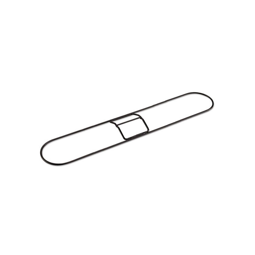 Globe™ Dustmop Frame, 48" x 5", Snap-On Steel, Black, Sold Individually-B2B Discounters