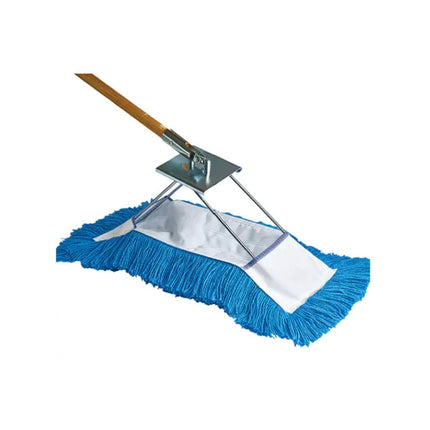 M2 Professional® Micro-Pet™ Slip-On Dust Mop Refill, Blue and White, 48" Width, Sold Individually-B2B Discounters