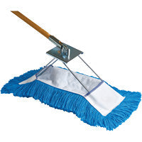 M2 Professional® Micro-Pet™ Slip-On Dust Mop Refill, Blue and White, 36" Width, Sold Individually-B2B Discounters