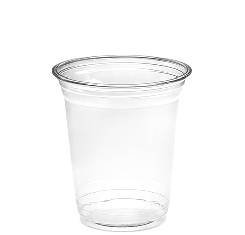Amhil Cold Cup, 12oz, PE Plastic, Clear, 1000 Cups/Case-B2B Discounters