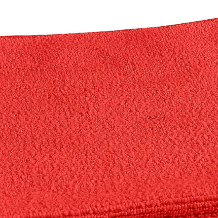 Globe™ Microfiber Wiper, Red, Sold Individually-B2B Discounters