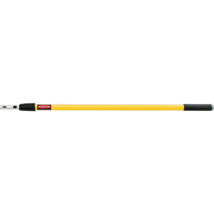 Rubbermaid® HYGEN™ Quick Connecting Handle, Yellow, 48"-72", Sold Individually-B2B Discounters