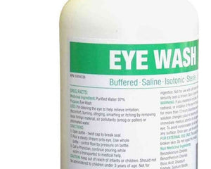 WORKHORSE® Sterile Buffered Eye Wash Solution, Clear Liquid, 1L, Sold Individually-B2B Discounters