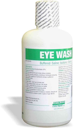 WORKHORSE® Sterile Buffered Eye Wash Solution, Clear Liquid, 1L, Sold Individually-B2B Discounters