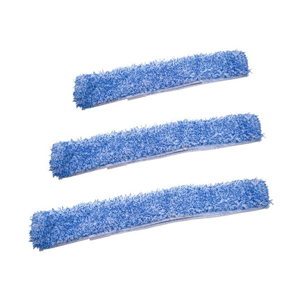 Globe Microfiber Washing Sleeve, 14"L, Blue, Sold Individually-B2B Discounters