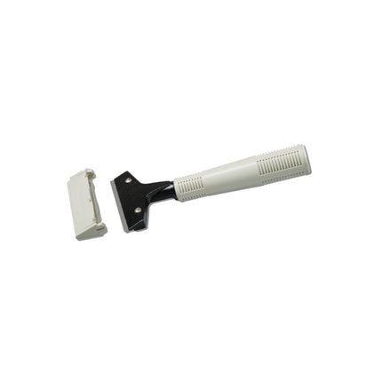 Vileda® Floor Scraper With Plastic Handle, Silver, 5.5", Sold Individually-B2B Discounters