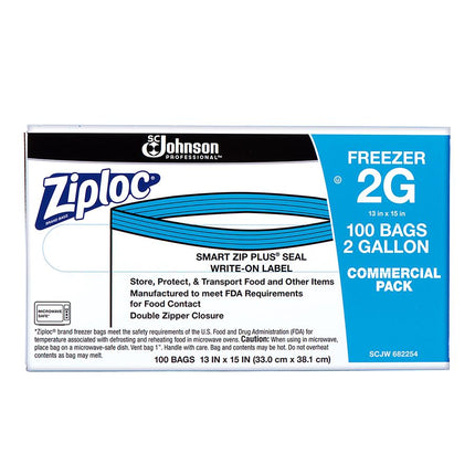 Ziploc® Brand Freezer Bag, 100/Box-B2B Discounters