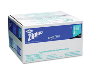 Ziploc® Professional Freezer Bags, Double Zipper, 250 Bags/Bag-B2B Discounters