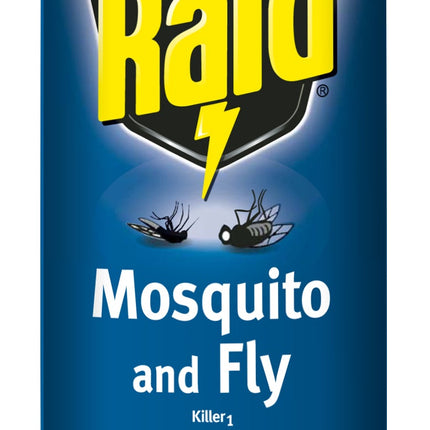 Raid® Mosquito and Fly Killer Aerosol, 350 g, 12/Case-B2B Discounters